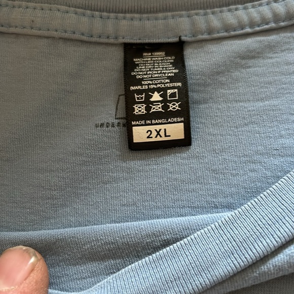 Underworld two months off limited run t shirt xxl baby blue - Picture 4 of 4